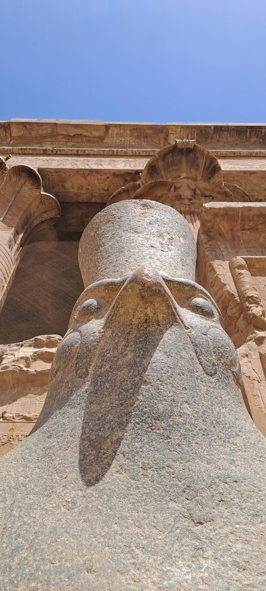 Horus ❤️❤️
Granite statue
Edfu city

The most preserved temple of ancient Egypt

A must to visit