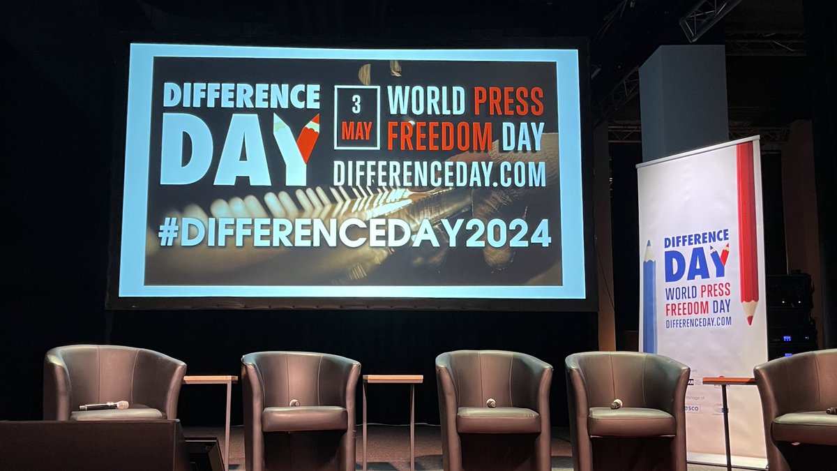 Today we’re celebrating #WorldPressFreedomDay in Brussels with #differenceday, an afternoon of debates and panel discussions on press freedom on freedom of expression.