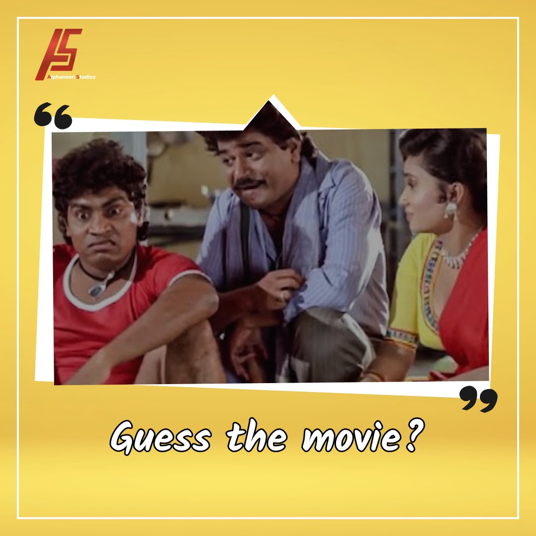 Guess The Movie Challenge!
Comment below the movie name and stand a chance to win Exciting Goodies
Steps To Participate :
1. Follow the page
2. Like the post
3. Tag 3 friends
4. Guess the movie and comment below
#Guessthemovie #guessthemoviechallenge #contest #contestalert #movie