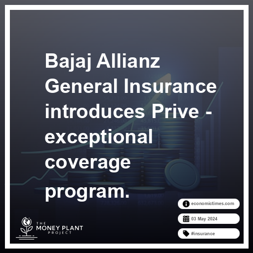 Bajaj Allianz General Insurance introduces Prive, a revolutionary coverage program with exceptional benefits for policyholders. 
bfsi.economictimes.indiatimes.com/news/insurance… 
#BajajAllianz #GeneralInsurance #Prive #ExceptionalCoverage #InsuranceProgram