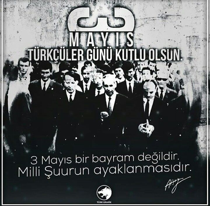 Üstte gök çökmedikçe, altta yer delinmedikçe Türk Milleti, ilini töreni kim bozabilir! 3 Mayıs Türkçüler Günü kutlu olsun 🇹🇷 #3MAYISTÜRKÇÜLÜKGÜNÜ