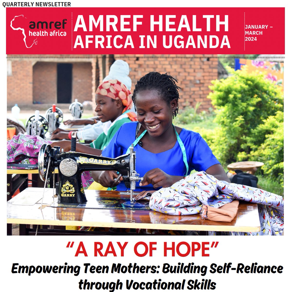 #newsletter 🔈Check out our latest Newsletter! Dive into stories from our impactful projects, discussions on #malaria innovations, Fistula, our campaign against #teenagepregnancy, and more. Together, we're driving lasting health change in Africa!👉🏽 amref.org/uganda/downloa…