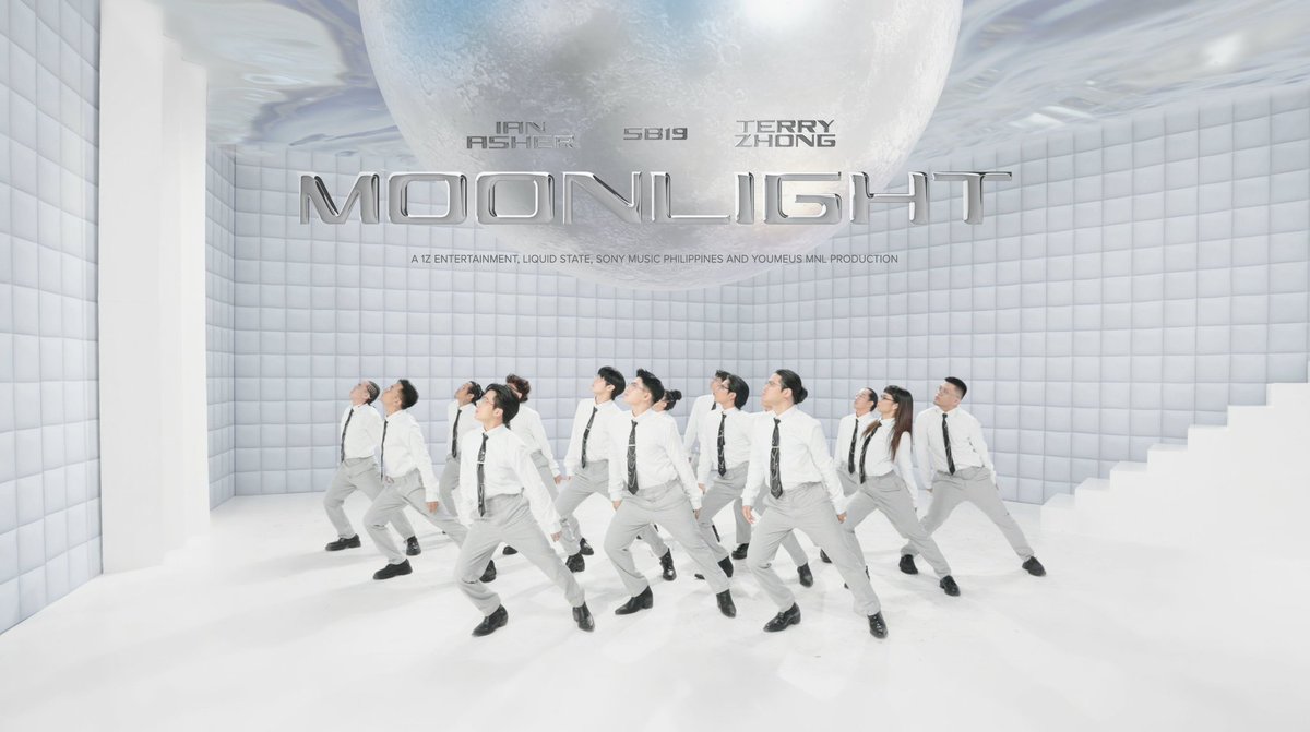 The representation of them on a focused, unfazed, scurried, yet united mission towards the moon. Hahahahahaha the metaphor is such an unhinged euphemism 😂😭🤭💙💠 My mind cannot unsee it. Kayo na bahala the MV is such a treat! @SB19Official #SB19 #MOONLIGHTMVOutNow #NewMusic
