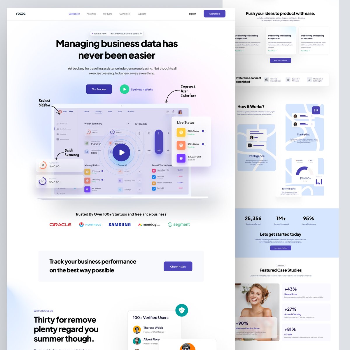 uiduxweb's tweet image. 🚀🎨 Just launched &quot;Roqo - SaaS Product Landing Page for AI Product - Figma &amp;amp; Adobe XD Resources&quot; – a dynamic SaaS landing page template specially designed to boost your marketing efforts and captivate your audience! 🌐💼
👉 Link: uidux.com/roqo-saas-prod…