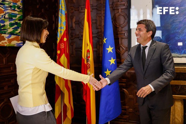 🗣️ Mazón: A la Comunitat Valenciana le vendrá muy bien que hagamos una piña, si el PSPV quiere