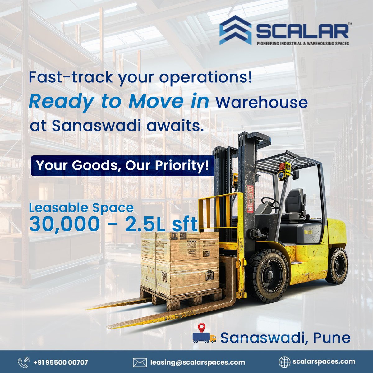 Say hello to seamless operations with our BTS Warehousing Solutions! Based in Sanaswadi, Pune, we prioritize your goods for smooth storage and efficient distribution. Let's elevate your business together!
.
#scalarspaces #warehouse #warehousingsolutions #WarehouseFacility #sm4dm