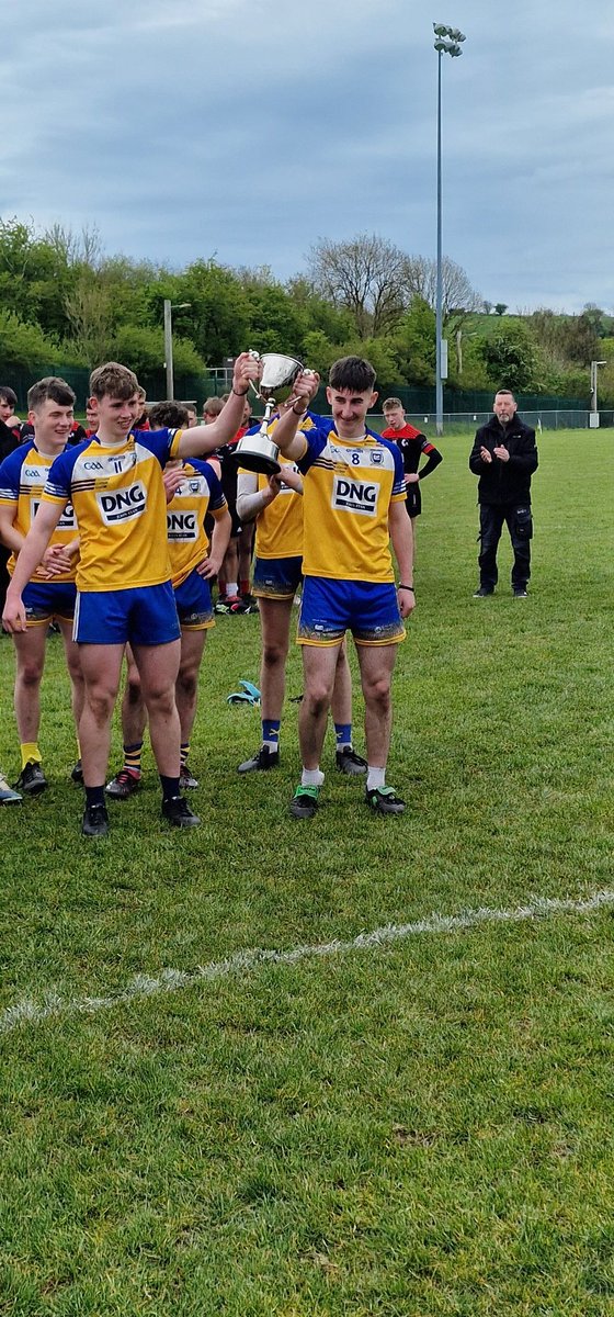 Cork post primary school county final at Mourneabbey.

Full Time.

Colaiste Mhuire Buttevant 1-11
Glanmire CS 1-07

Congratulations Lads!