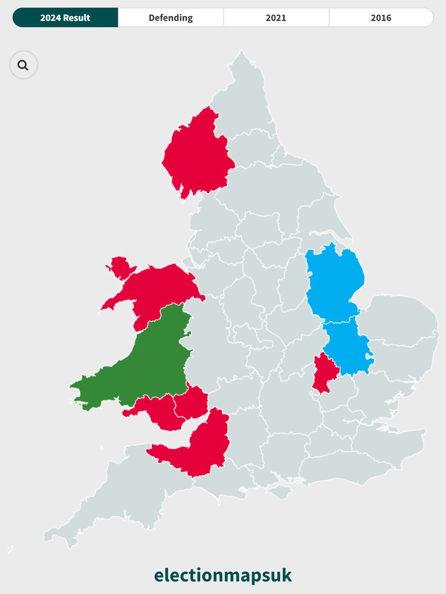 South Wales PCC Election Result: 🌹 LAB: 45.2% (+4.2) 🌳 CON: 26.8% (+3.1) 🌼 PLC: 16.9% (-2.1) 🔶 LDM: 11.1% (+6.5) No IND (-8.6) or Propel (-3.1) as previous. Labour HOLD. Changes w/ 2021. electionmaps.uk/le2024