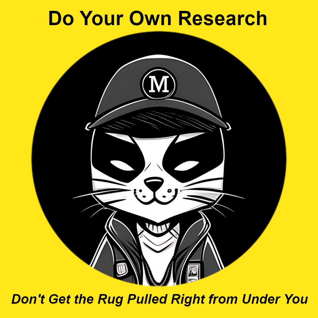 Not every memecoin is a rug.... but at least 97.34% are.
Do your own research, understand how this game is played. Join a winning team. Feel secure. Know that a community has your back.
#meowtrix #Solana #memecoins #AI #RWA $MWTX