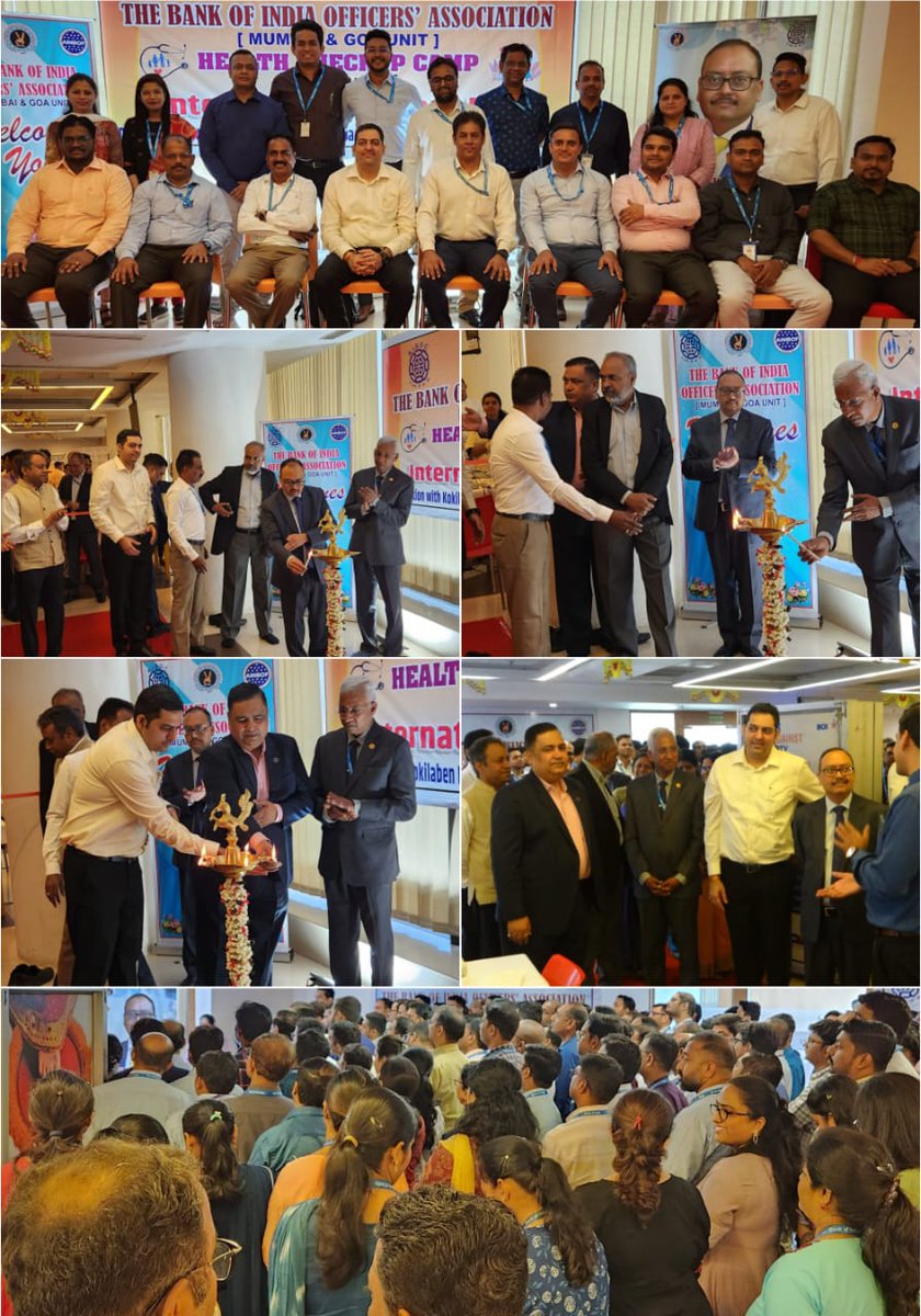 In wake of recently observed International Labour Day, today we had organized a health check-up camp for sake of banking community, in collaboration with Kokilaben Dhirubhai Ambani Hospital The camp was inaugurated at the hands of our esteemed MD & CEO Shri Rajneesh Karnatakji…