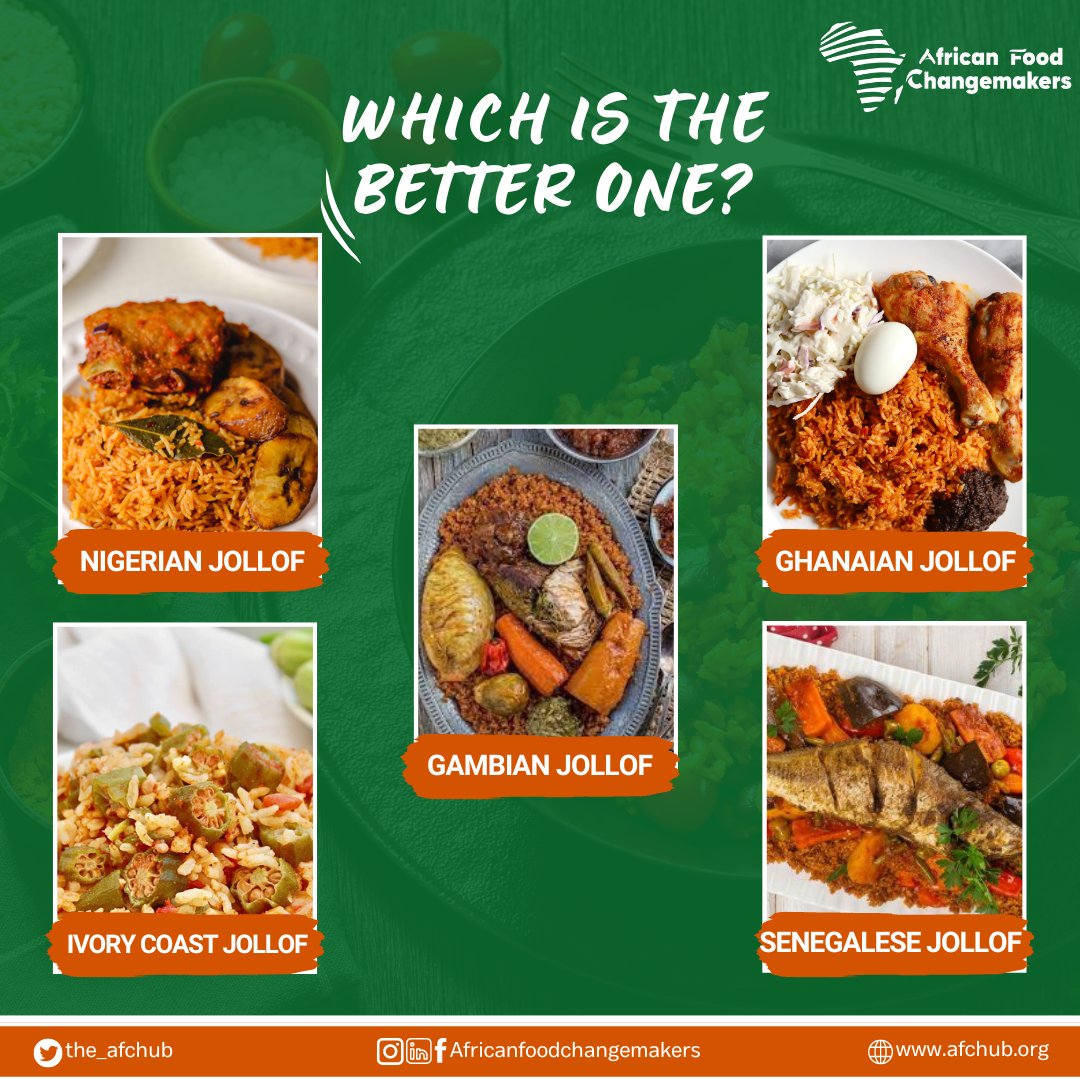 🔥 JOLLOF WARS 🔥

It's time for the ultimate showdown! 🍚 Which country serves up the BEST jollof rice in Africa? 🌍💥

Drop your country's flag in the comments, and let's settle this debate once and for all!

#JollofWars #AfricanCuisine #changingnarratives #jollofwars