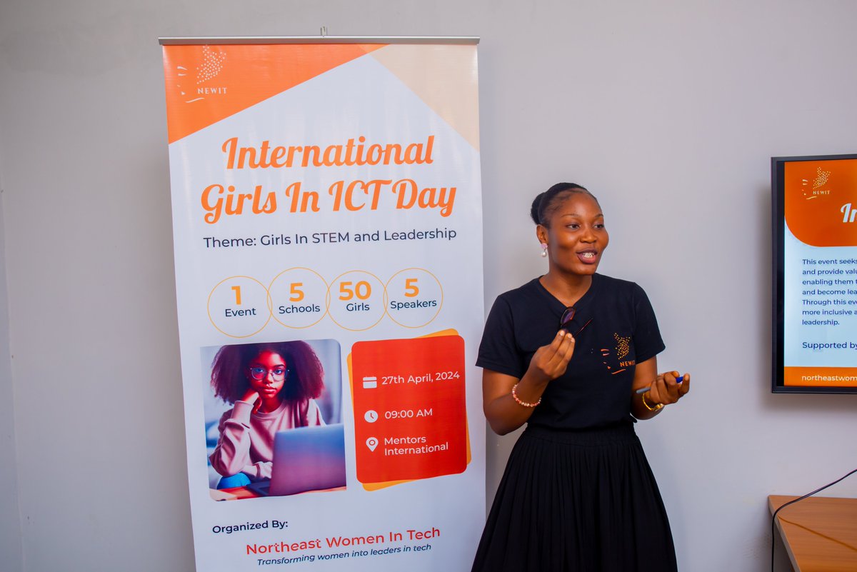 Reflecting on an inspiring day celebrating International Girls in ICT Day at our 'Girls in STEM and Leadership' event! 
 #girlsinstem#girlsinleadership#STEMeducation#womenintech#leadershipdevelopment#newit