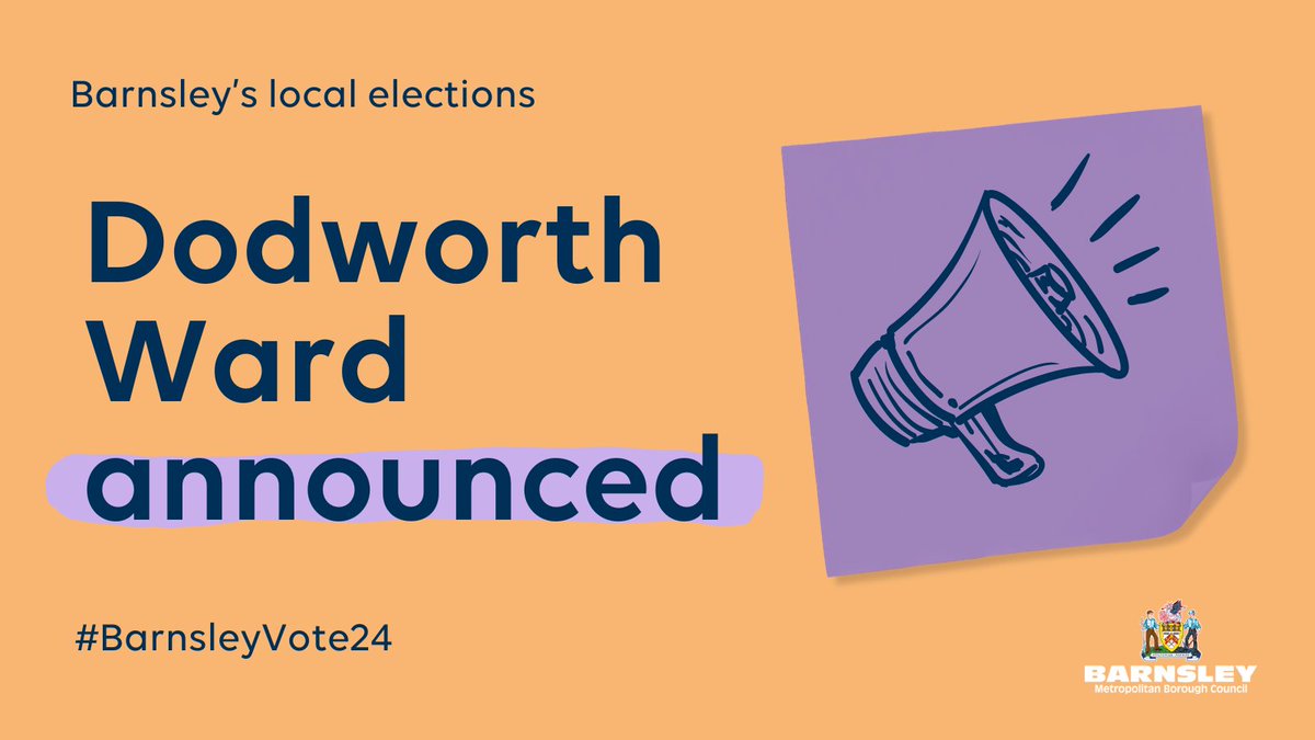 LOCAL ELECTIONS RESULT 📣 Dodworth Ward: Chris Wray, Liberal Democrats re-elected. Number of registered electors: 8,373 Total number of ballot papers received: 2,611 Turnout: 31.18% Full results are available at barnsley.gov.uk/LE24. #BarnsleyVote24