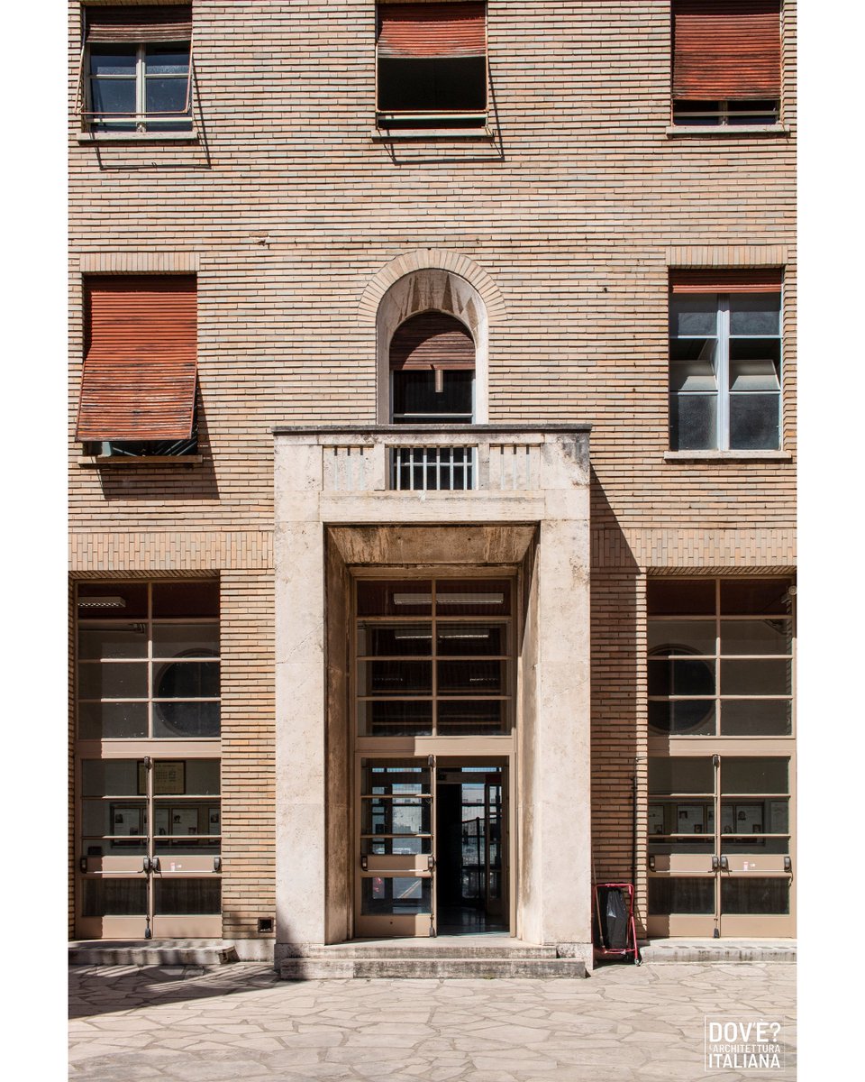 L'unico arco della Città Universitaria di Roma lo ha messo un milanese {Gio Ponti, Scuola di Matematica alla Città Universitaria di Roma, 1932-35}