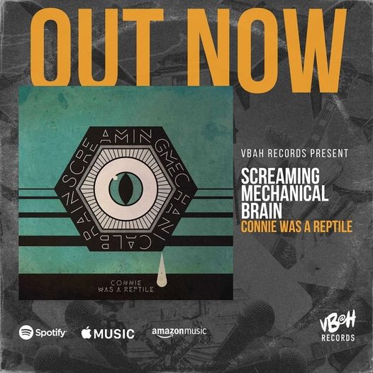 ScreamingMechanicalBrain (@brainmechanical) on Twitter photo NEW MUSIC DAY !
"Connie Was A Reptile" is out today on <a href="/VBAHrecords/">Vandalism Begins At Home</a>. Check it out in all its slithery glory on all your usual streaming services.
#diylabel #newsingle #grassrootsmusic #rockmusic #signalhousestudios #independentmusic NEW MUSIC DAY !
"Connie Was A Reptile" is out today on <a href="/VBAHrecords/">Vandalism Begins At Home</a>. Check it out in all its slithery glory on all your usual streaming services.
#diylabel #newsingle #grassrootsmusic #rockmusic #signalhousestudios #independentmusic
