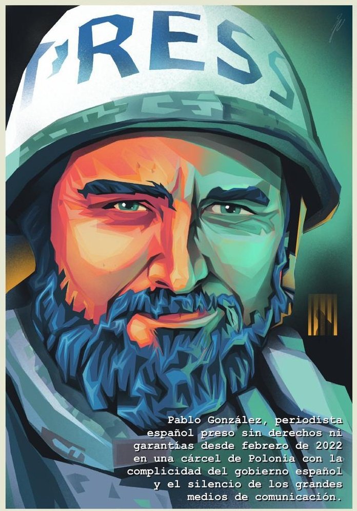 <a href="/FreePabloGonz/">#FreePabloGonzález</a> ✊🎗️✨🇵🇸👇