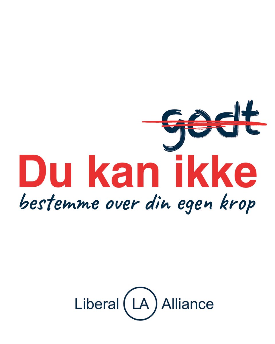 Hej <a href="/LiberalAlliance/">Liberal Alliance</a> 👋🏼👋🏼 har opdateret jeres grafik for jer. Selv tak 💙