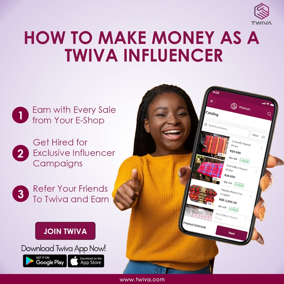 With the Twende Digital Program, Twiva is on a mission to bridge the employment gap in Kenya by creating over 2000 job opportunities for youth under 35. 
Social Selling #GrowWithTwiva @twiva_ltd