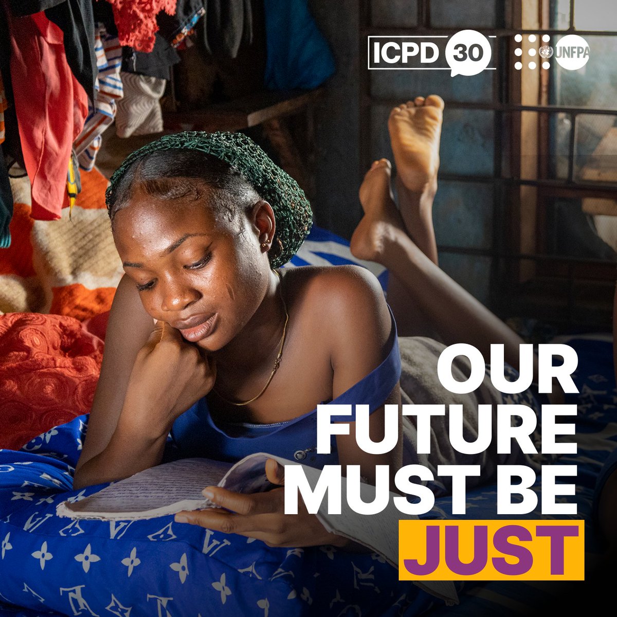 This week’s #CPD57 reminds us that we need to build inclusive societies that provide equal access to justice. See how @UNFPA—the @UN sexual and reproductive health agency—is working for #OurCommonFuture: unf.pa/cpd57 #ICPD30
