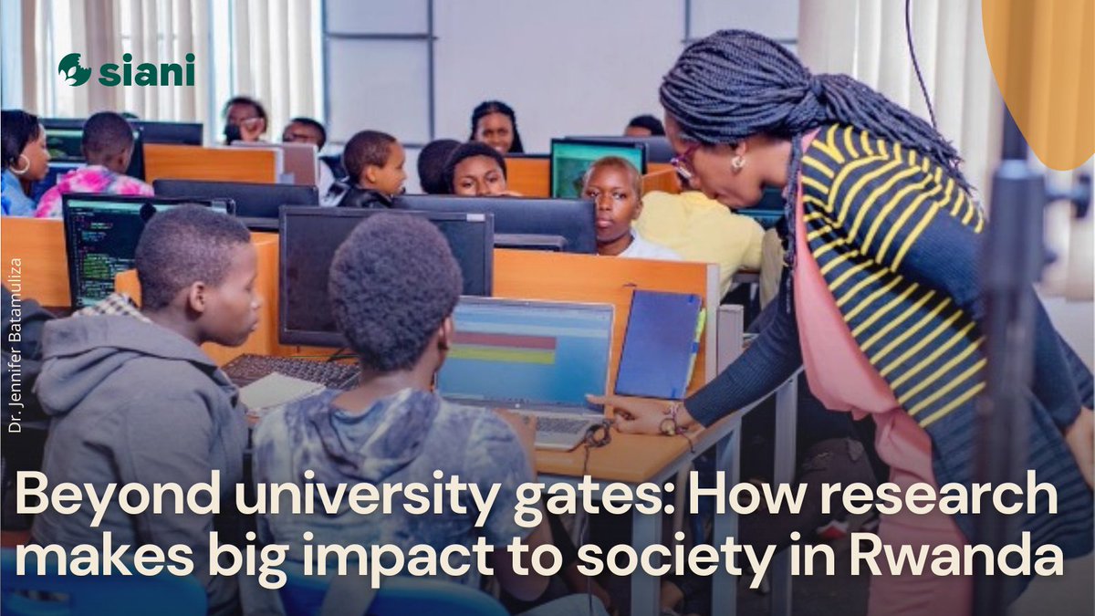 NEWS STORY ⎮ Researchers juggle teaching and research, but it's crucial to bridge academia with real-world impact. @jbatamuliza and @AlfredBizoza share insights from @Uni_Rwanda on transferring knowledge effectively. buff.ly/3yaOz26