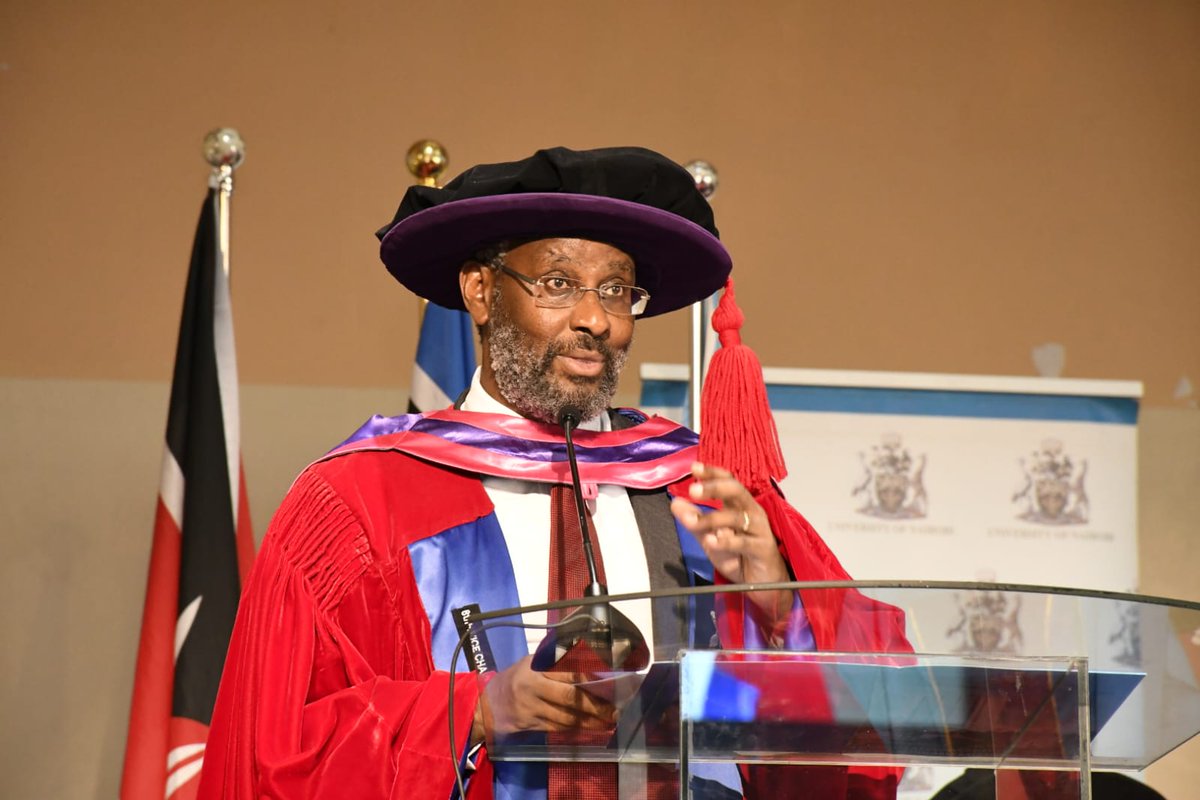 'We are happy that the industry and various individuals have come forward to join us in celebrating our best. We've had about 107 donors who have joined us to celebrate the best' - @vcuonbi Prof. Kiama lauds sponsors of the 2022/23 student recognition awards  #UoNStars #Weareuon