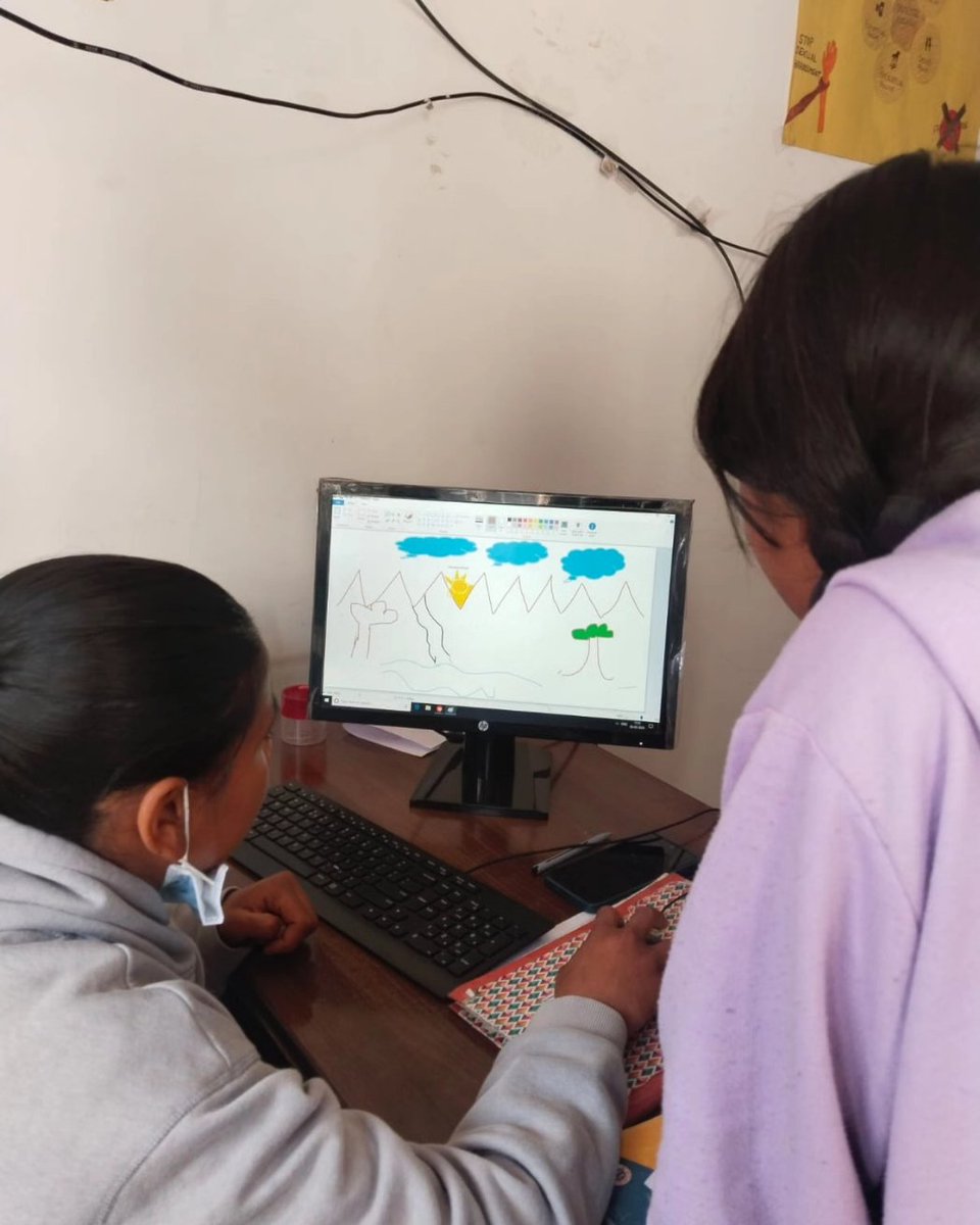 District Hub for Empowerment of Women, #MissionShakti Department of Social & Tribal Welfare, UT Ladakh conducts Basic Computer Awareness Programme for Children of Child Care Institution, Leh to equip children with foundational computer skills & foster their interest in technology