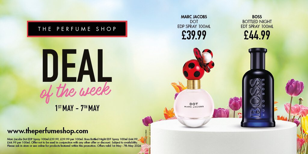 This week’s exclusive deals available for all customers.
Visit us In-store today.
#Fresh2024 #theperfumeshop #tpssc