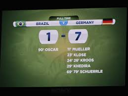 If Neymar had played in Brazil 7-1 Germany, then maybe we wouldn't have seen such a scoreline