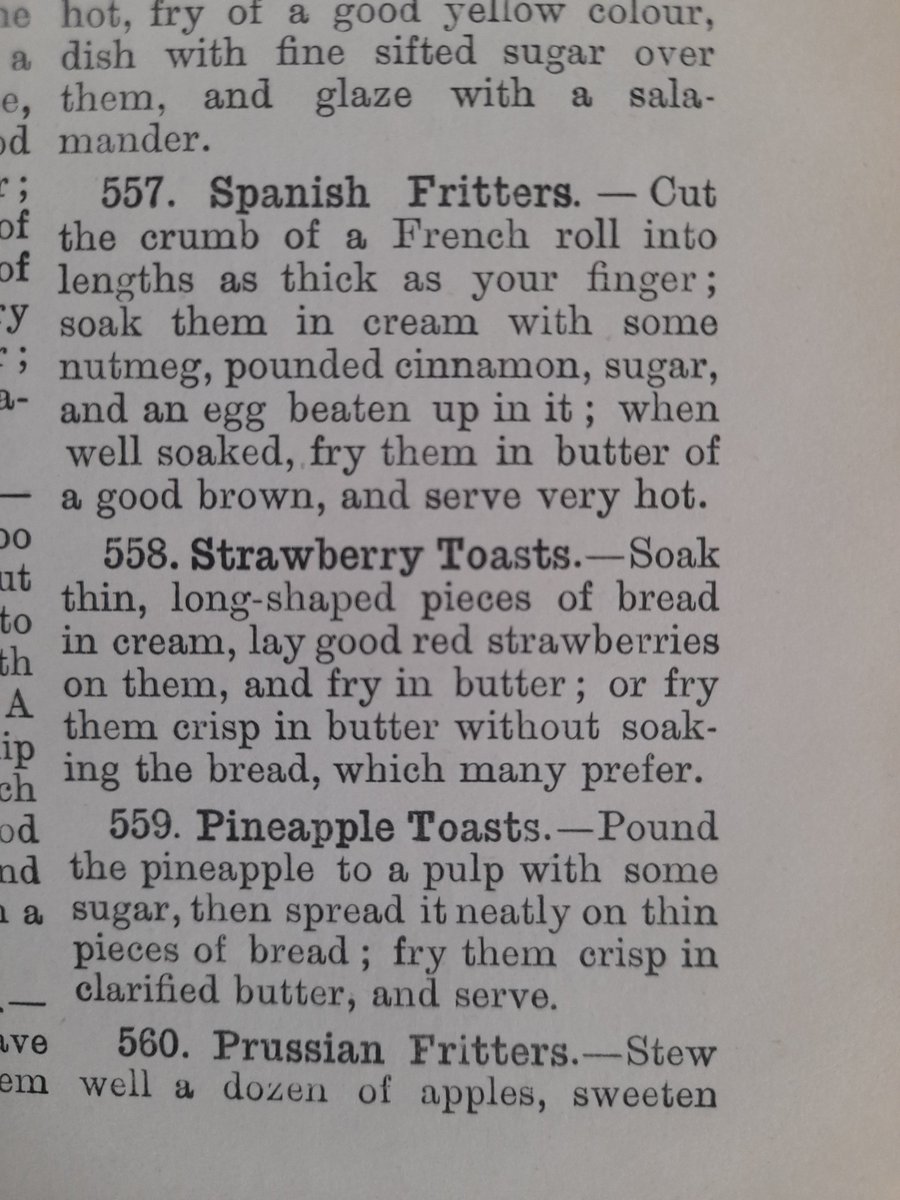 As it's Friday.. a lovely reader asked about the Strawberry Toast that's mentioned briefly in my next book - here's the Victorian recipe and the lovely book I found it in!