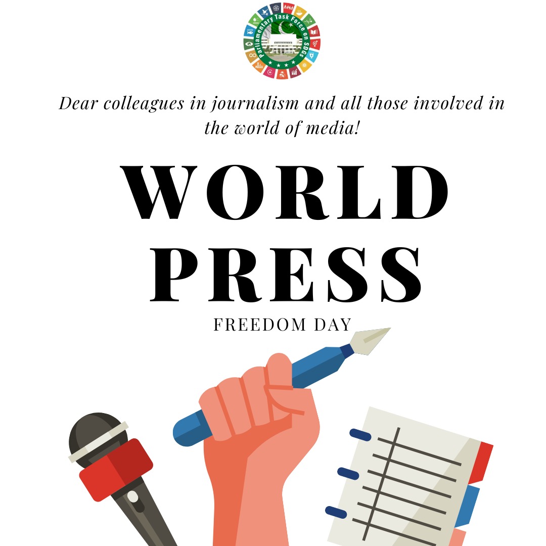 Let's reaffirm our commitment to upholding the essential role of a free press in advancing the SDGs. Let's protect & celebrate the journalists who tirelessly work to shine a light on the issues that matter most for a better world.