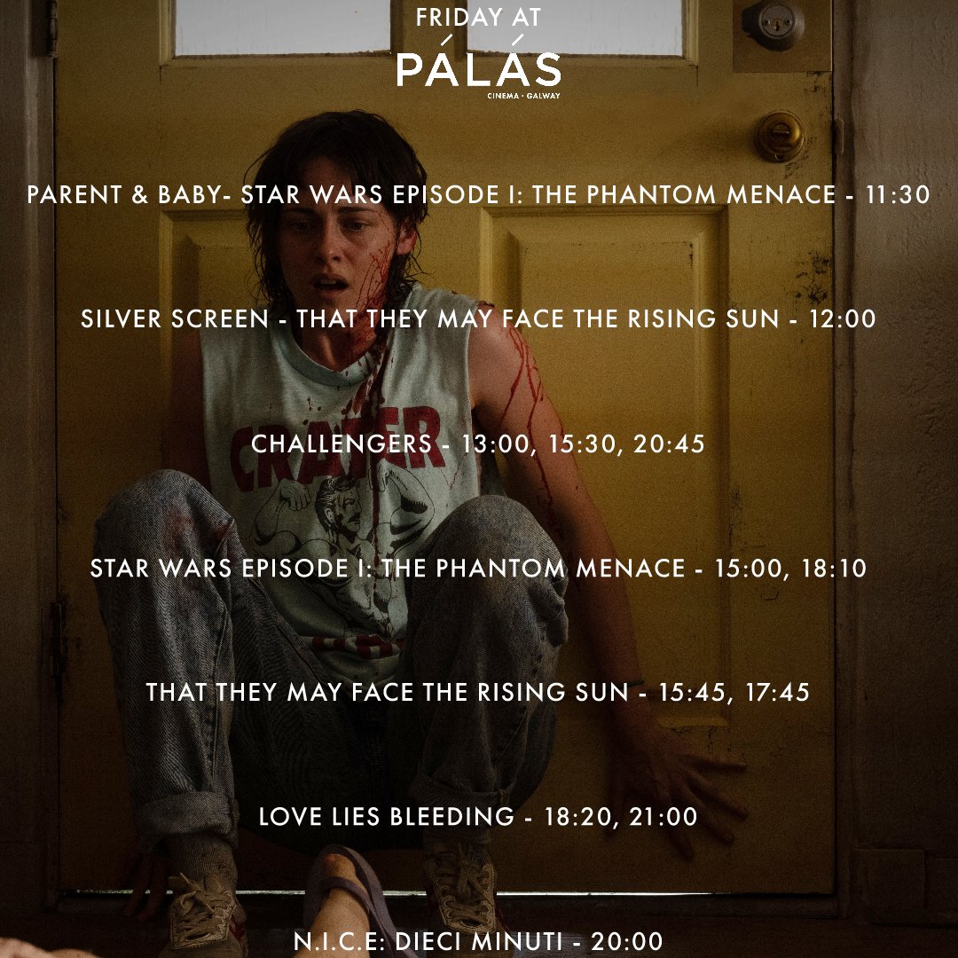 Friday 🎥 🎟️ palas.ie