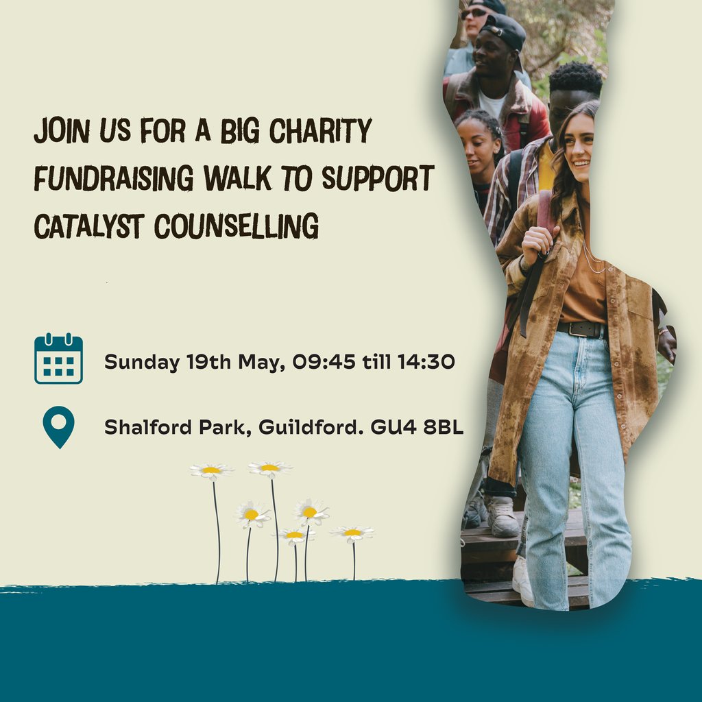 Join Catalyst Support for a Big Charity Fundraising Walk! There are three enjoyable routes to choose from: 2, 6 or 10 miles. No need to register, just come and enjoy the walk 😊 To support our charity, please email: laura.simpson-pirie@catalystsupport.org.uk or call 07714170801