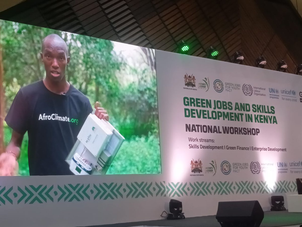 Honoured to participate at the Inaugural National Green Jobs and Skills Development Workshop. Engaging in meaningful dialogue on advancing green skills development, green jobs creation for youth and a just transition to a green, low-carbon and circular economy.