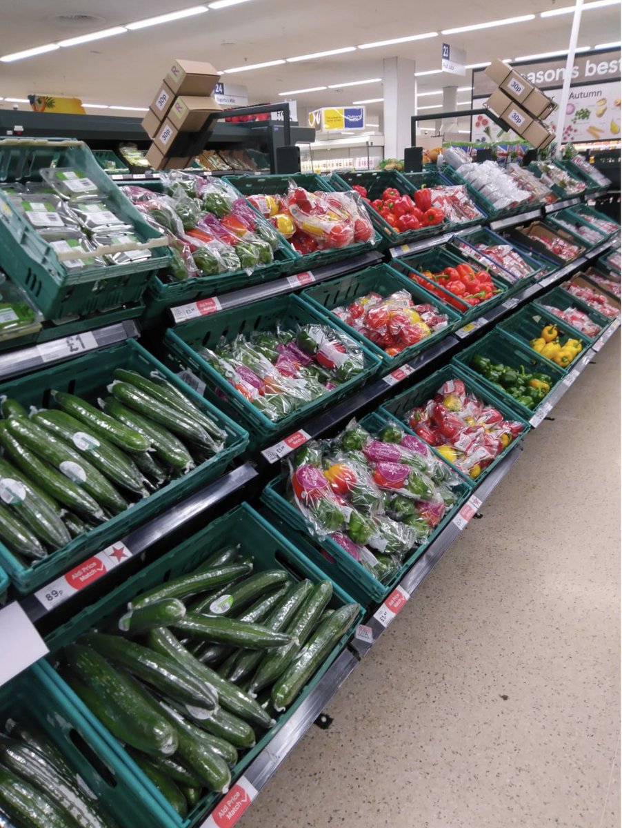 Just returned from my local Hard-Right Tesco, where I was shocked and appalled to see a massive shortage of empty shelves. 😢

What is this so-called country coming to? Empty shelves are a fundamental human right for #FBPE fanatics and loons.

I blame the hated Brexit. 😡