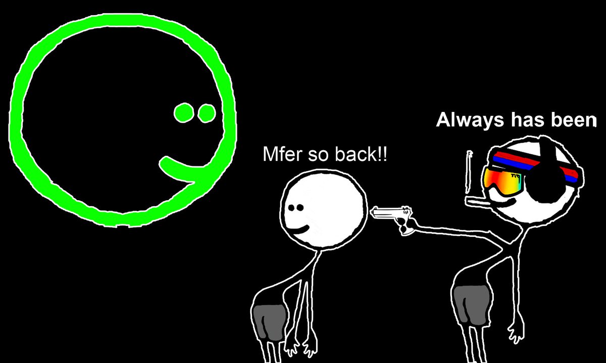 lulzrekt's tweet photo. ALWAYS HAS BEEN $MFER 🟢-' https://t.co/FSuZ7Vn9wq