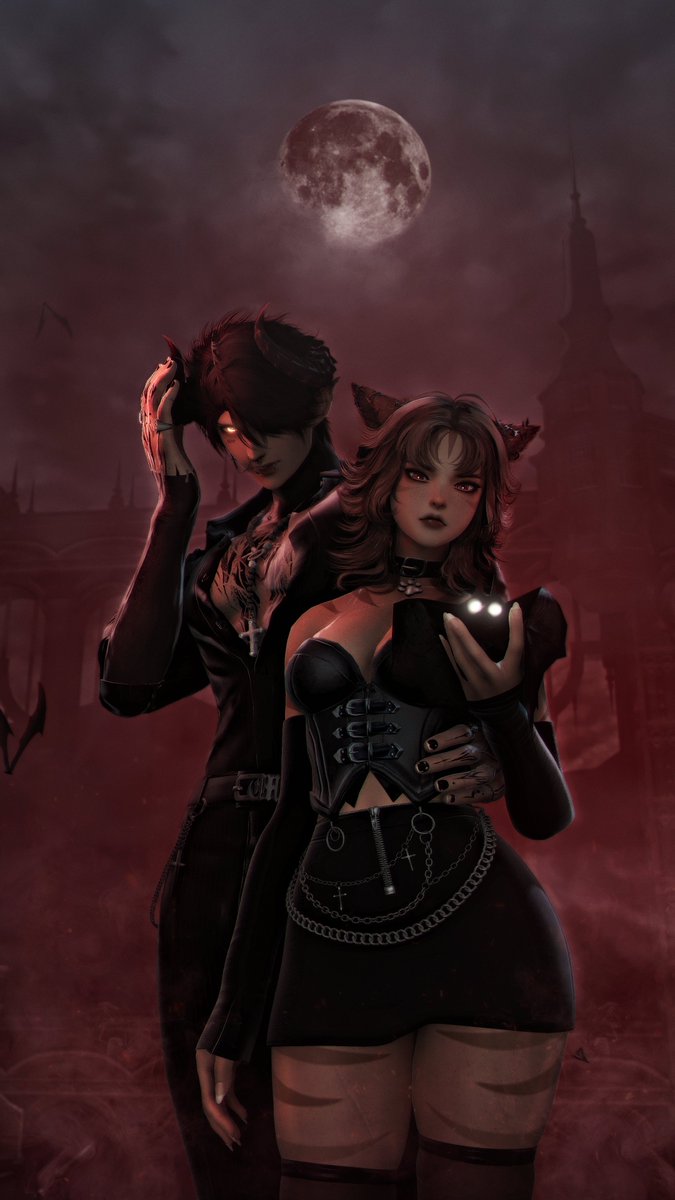 CzaMeow's tweet photo. Its pretty spooky down under 🦇
Amazing collab with @BunniFalyi Thank youuuuu
#miqote #traumamod #hanzodojo #angellesquemods #linxxmods #daddysmods https://t.co/fcpgxtNABw