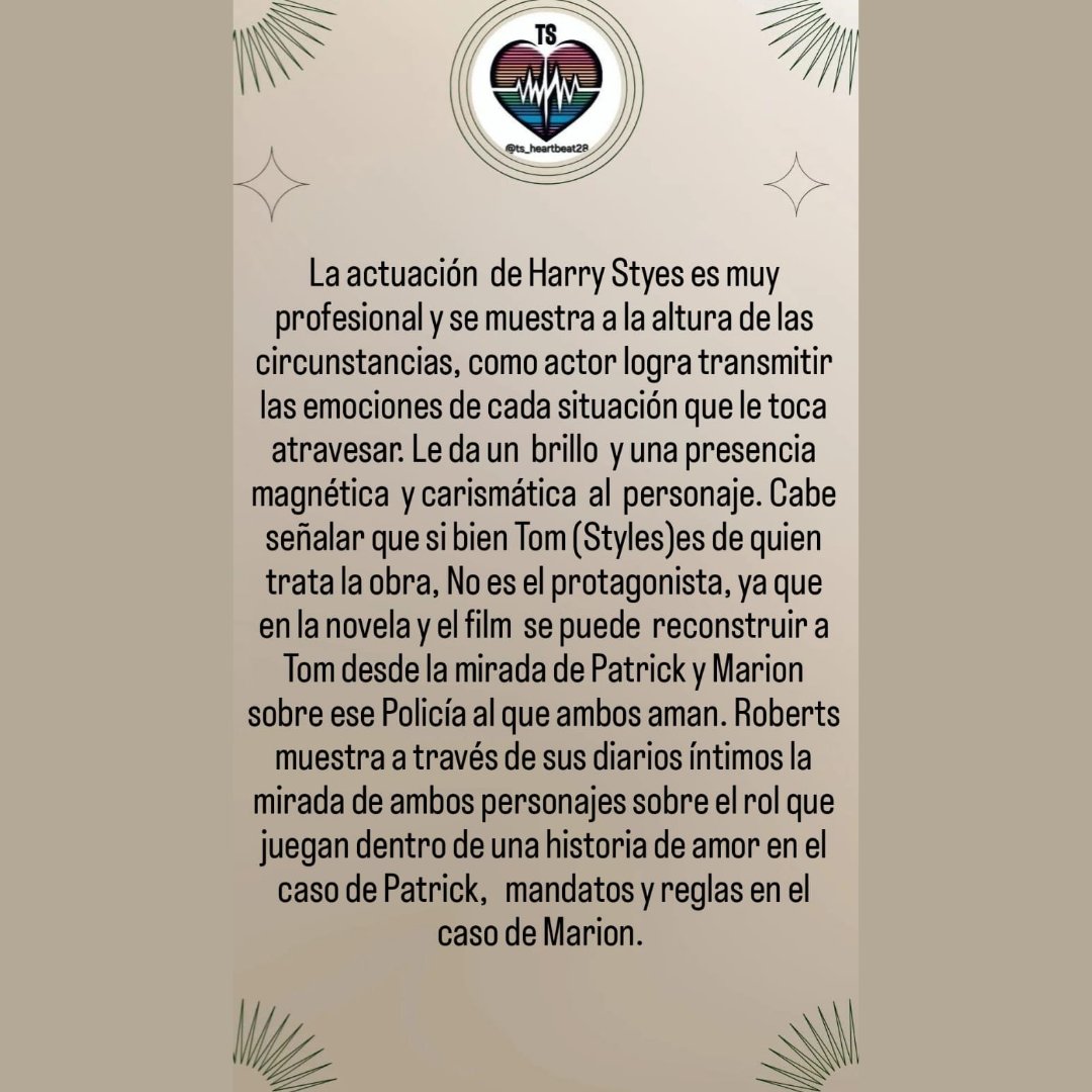 ts_heartbeat28's tweet photo. HOY MIRA : #MyPoliceman
Te contamos por que tenes que ver esta pelรญcula que Harry amo hacer, donde fue respetado y valorado como artista.
#HarryStyles #harrystylesedits #HarryandLouis #queer #lgtbi #HS #HSandLT #gay #freeharry #freelouis #LouisTomlinson #primevideo https://t.co/yuTFsNO782