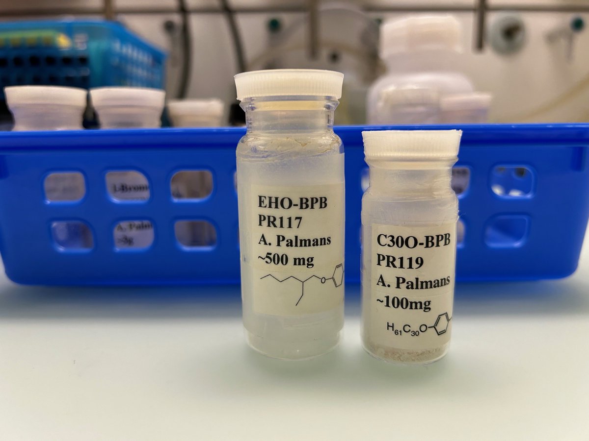 Looking forward to Anja's seminar! The well-aged samples shown below are from our joint time <a href="/ETH_Materials/">ETH Department of Materials</a> and traveled with my lab to <a href="/CWRUMacro/">CWRU Macromolecular Science & Engineering</a> and then <a href="/AMI_PolyChemMat/">Polymers&Materials</a> We just unearthed them to test an idea, which we can hopefully report soon. (no, we don't keep everything!)