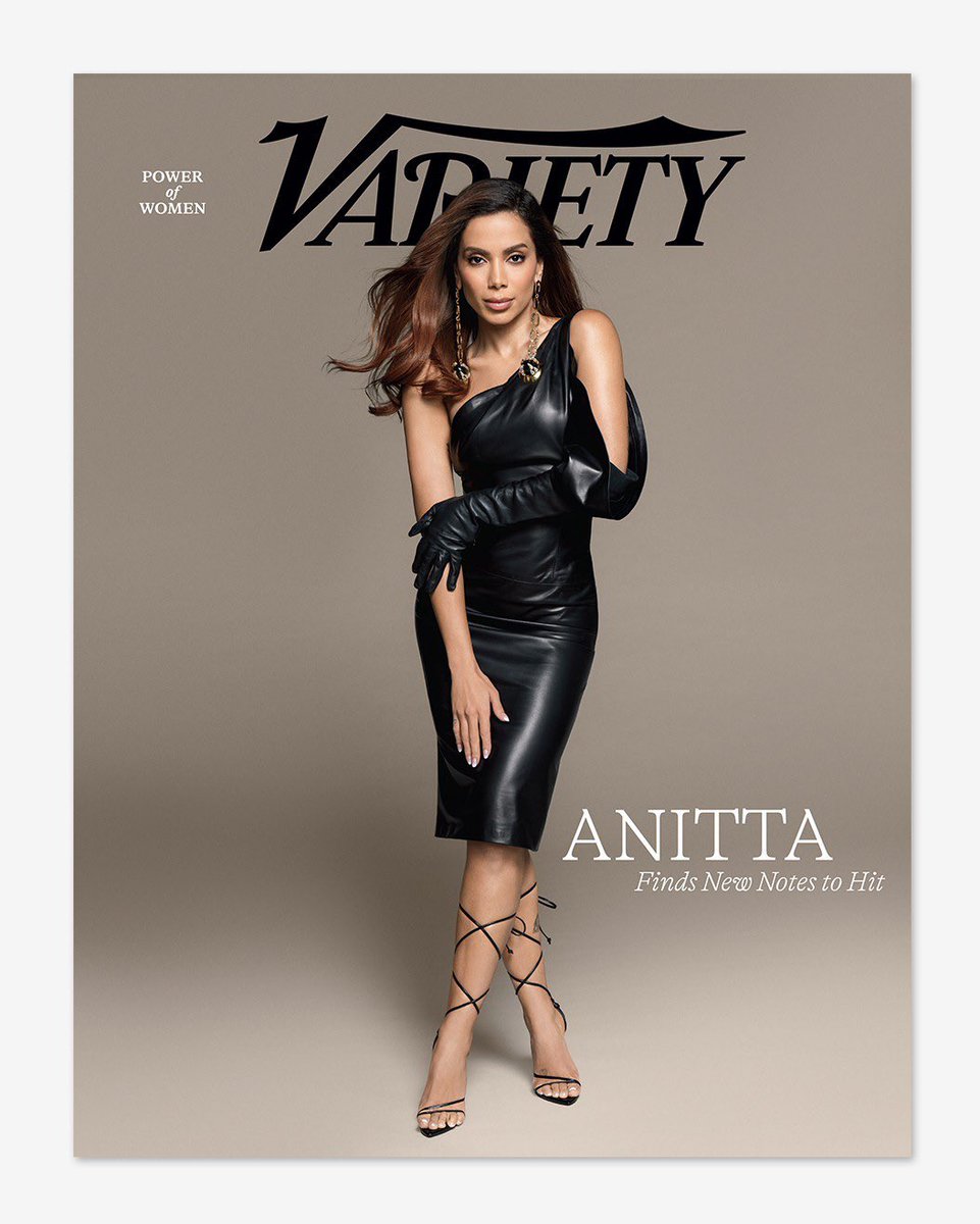 Power of Women ✨ Brazilian Funk Queen @Anitta in a Dsquared2 Fall-Winter 2024 look for @Variety ’s #PowerofWomen issue, photographed by #VictoriaStevens #DSQUARED2 #D2EDITORIALS