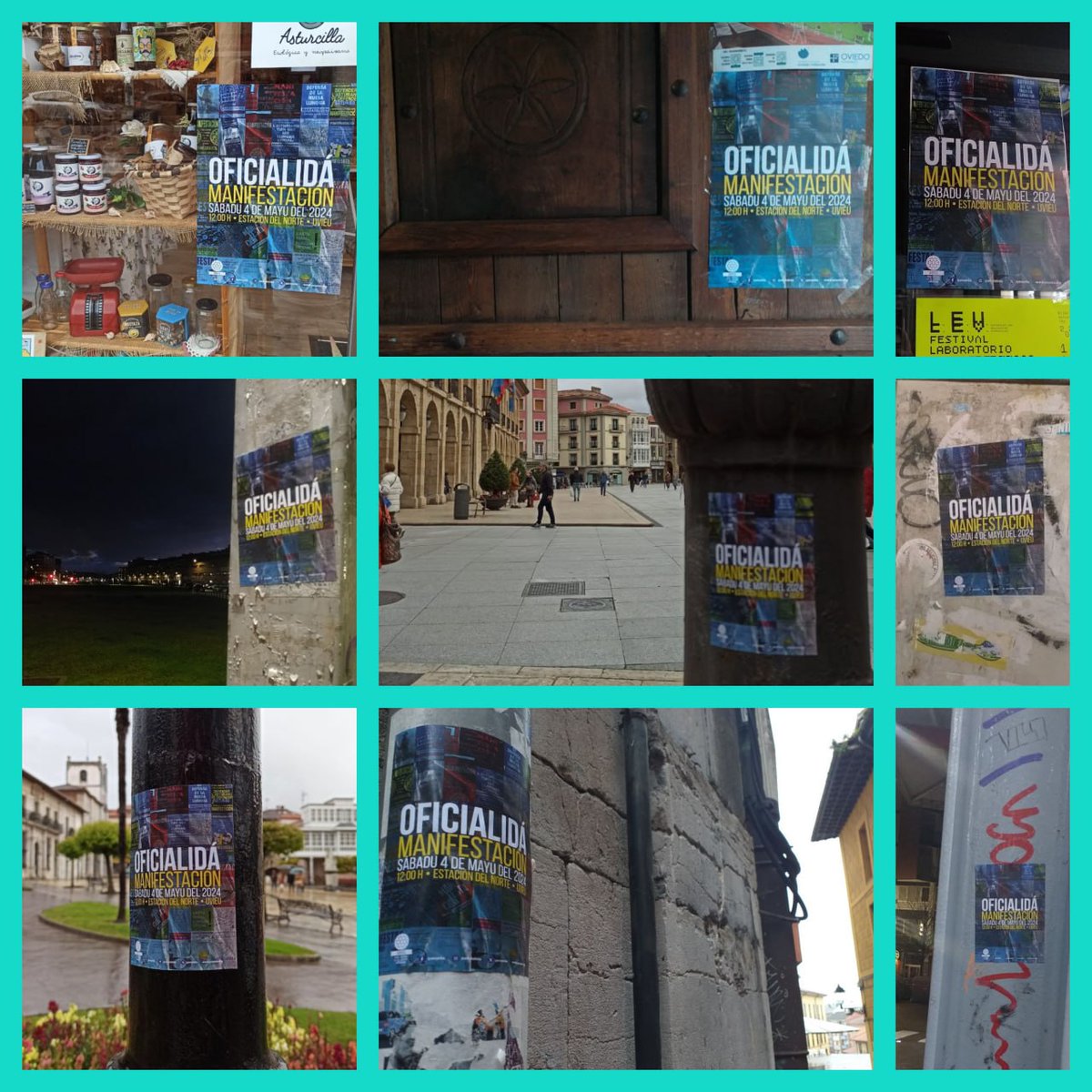 La difusión de la manifestación sigue en marcha. Gracies a tola xente que nos tais ayudando a facela más grande. 😊 #manilletres24 #oficialidá #yovoi