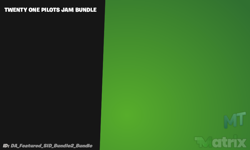 FireMonkey's tweet photo. New Fortnite Festival Bundles:

- Twenty One Pilots Jam Bundle
- Mad About Me Bundle https://t.co/UjtPX1ygio