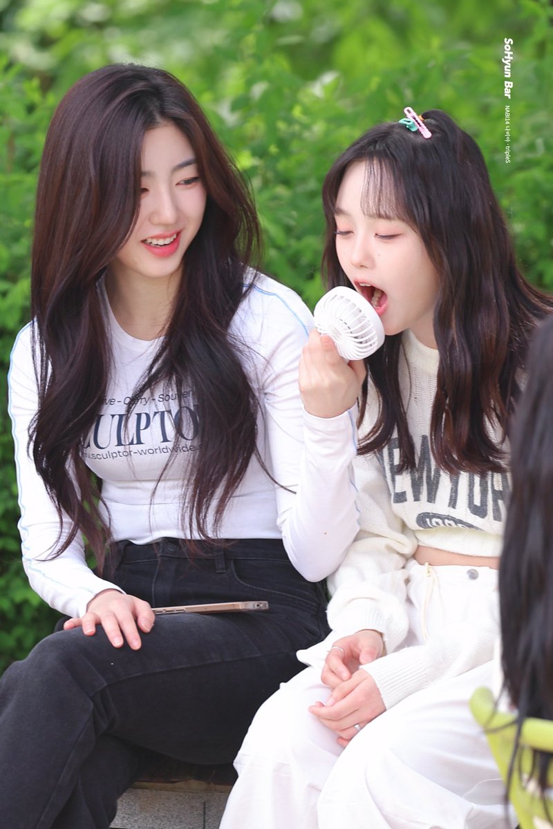 sohyun seoah are so cute together 😭🥹

cr. SohyunNABI14