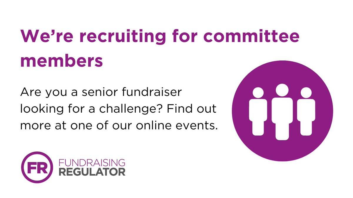 Calling senior fundraisers – fancy a career challenge? We will soon have vacancies on our committees. Join a information session on 15 May to find out more. Join our 8:30 am session: bit.ly/4aY0gYI Join our 6:30 pm session: bit.ly/3JHUvCw