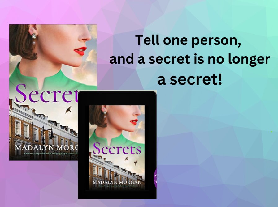 Secrets by Madalyn Morgan #Stormbooks_co 'A gripping read.' 'I couldn't put Secrets down.' 'Great twists and turns.” ⭐️⭐️⭐️⭐️⭐️ #HistoricalFiction #FridayFeeling #Kindle #KindleUnlimited #Paperback Buy or download: geni.us/248-rd-two-am