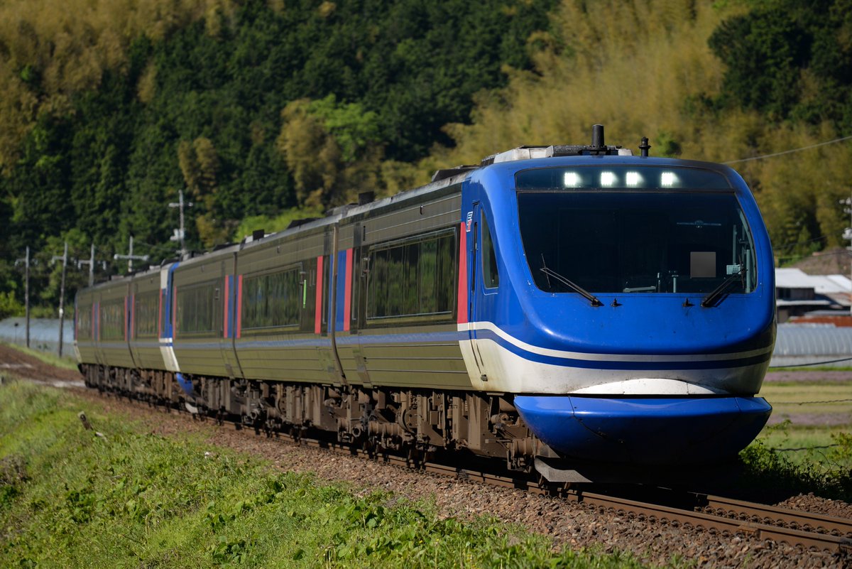 今日は快晴の山陰で特急列車を撮影