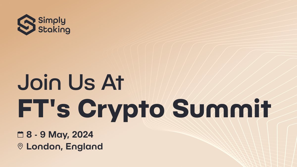 Excited for @ftlive's 2024 Crypto & Digital Assets Summit in London next week!

Looking forward to keynotes, networking, and debates about Bitcoin's growth, institutional tokenization, and more!

Drop us a DM if you want to connect!

#FTCrypto