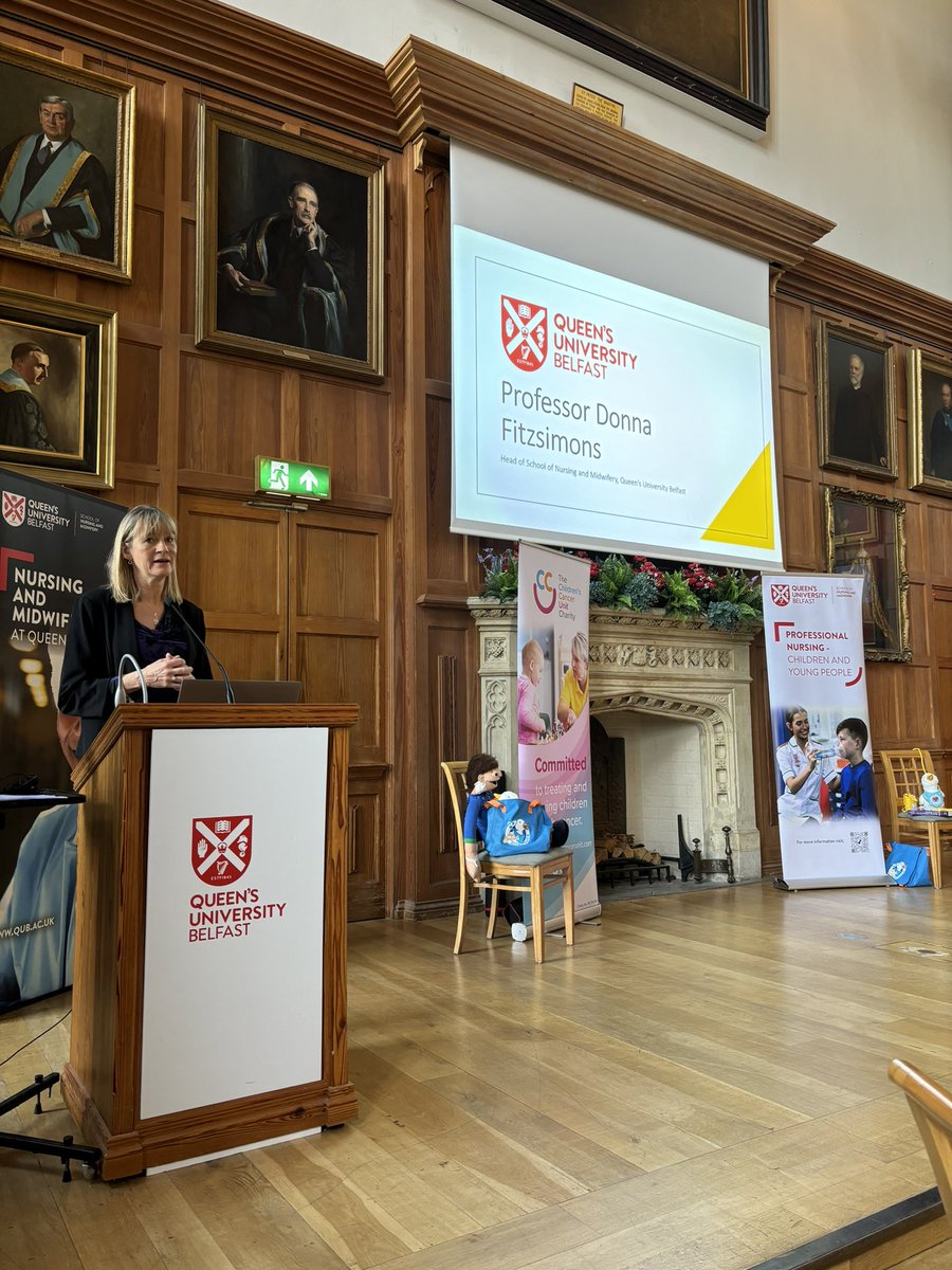 Opening of the 2nd Children's cancer student conference here at QUB! Thank you @DonnaFitzQUB for opening our conference and setting the scene for a great day! #CCC24 @CCUCharity @QUBSONM @CYPQUB