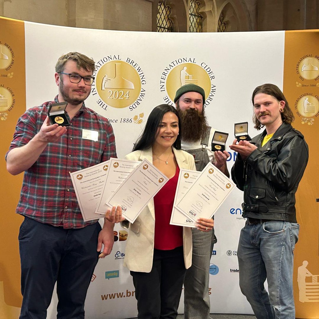 Congratulations to @RoundCornerBeer for winning the International Keg Ale Trophy at @Brewingawards 2024 for Drovers. Confirming everything we already knew about this great beer.