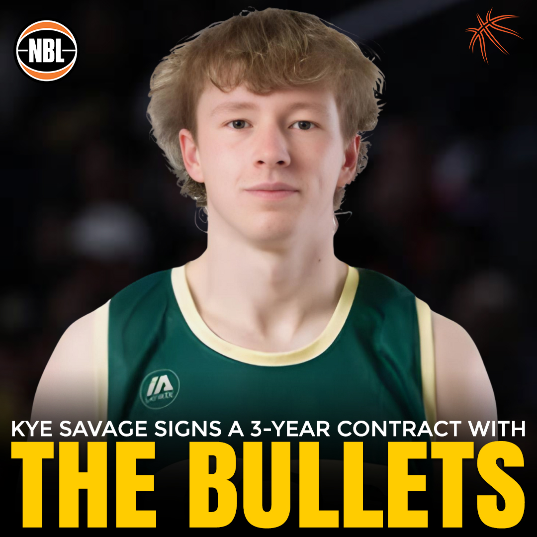 🚀 Big news alert! 🚀 

Kye Savage, one of Australian Junior Basketball's brightest talents, is bringing his skills to the Brisbane Bullets for NBL25 with a 3-year contract! 🏀

Get ready to witness greatness! 🔥🇦🇺 

#KyeSavage #BrisbaneBullets #NBL25 #NBL #NEWSigning