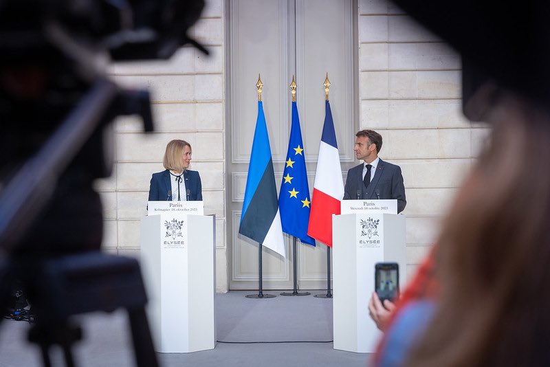 I’m in Paris today. Looking forward to meeting with President @EmmanuelMacron and Prime Minister @GabrielAttal. I’ll also speak at @robert_schuman foundation event at @sciencespo and take part in @libe event „L’Université Libé“ at @SorbonneParis1. 📎 valitsus.ee/en/news/prime-…